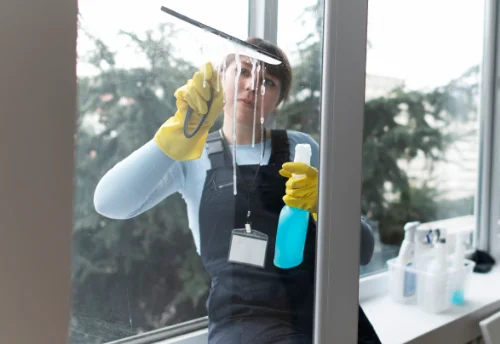 Nettoyage de vitres intérieures et extérieures aux Moutiers-en-Retz